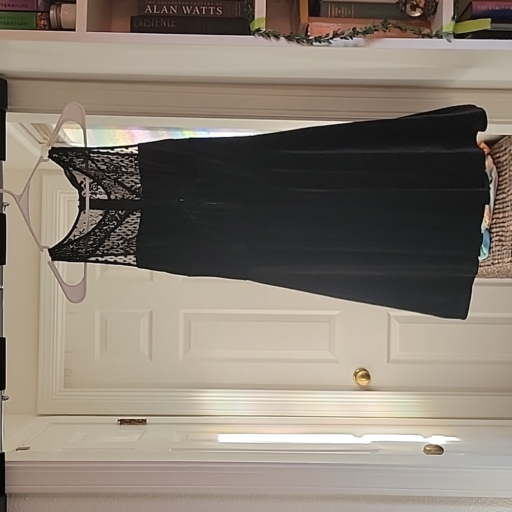 Black Velvet Dress